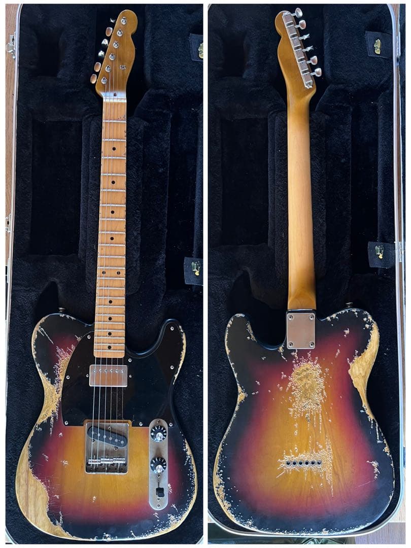 ⭐︎ハードレリック’57 テレキャスタースタイル/アルダー1ピースボディ⭐︎