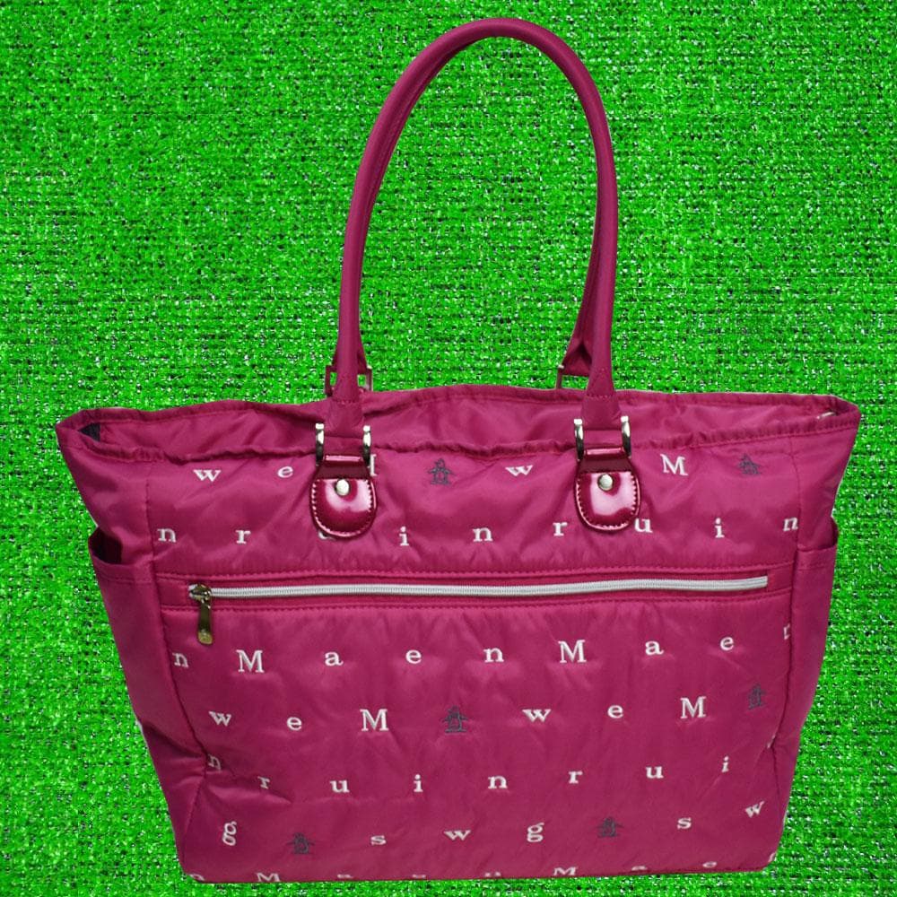 Munsingwear/マンシングウェア 大判トートバッグ【ピンク】新品！