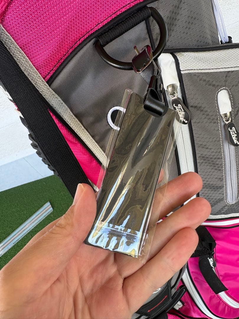 Titleist スタンドキャディバック　ピンク　中古美品