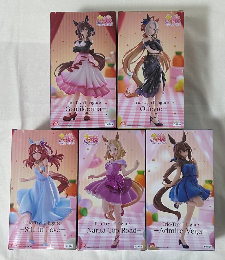 ROUND1限定　ウマ娘プリティーダービー　Trio-Try-iT 5種セット