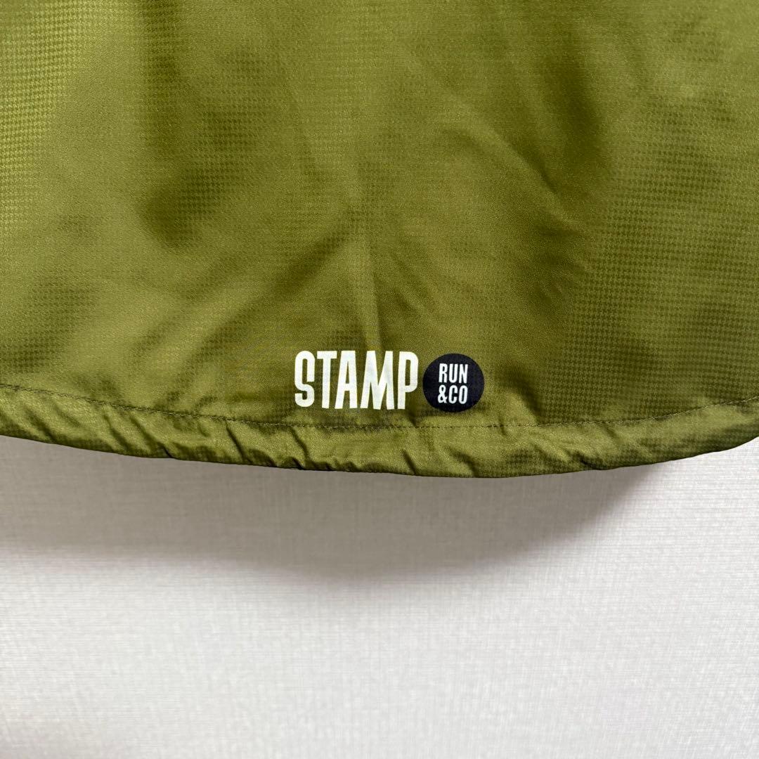 STAMP RUN&CO オリーブウィンドブレーカー　美品