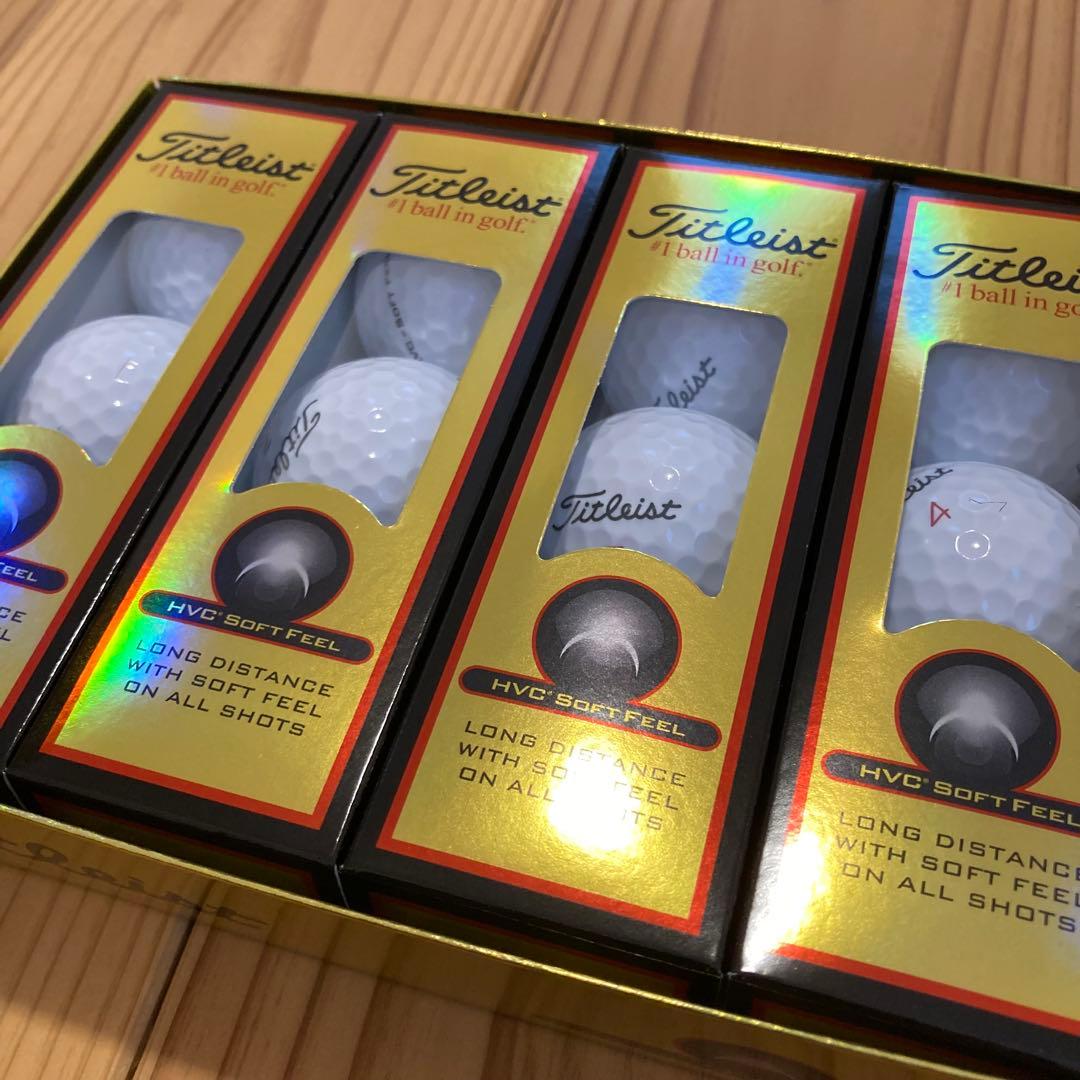 タイトリストHVC ソフトフィール　10ダース　ゴルフボール※