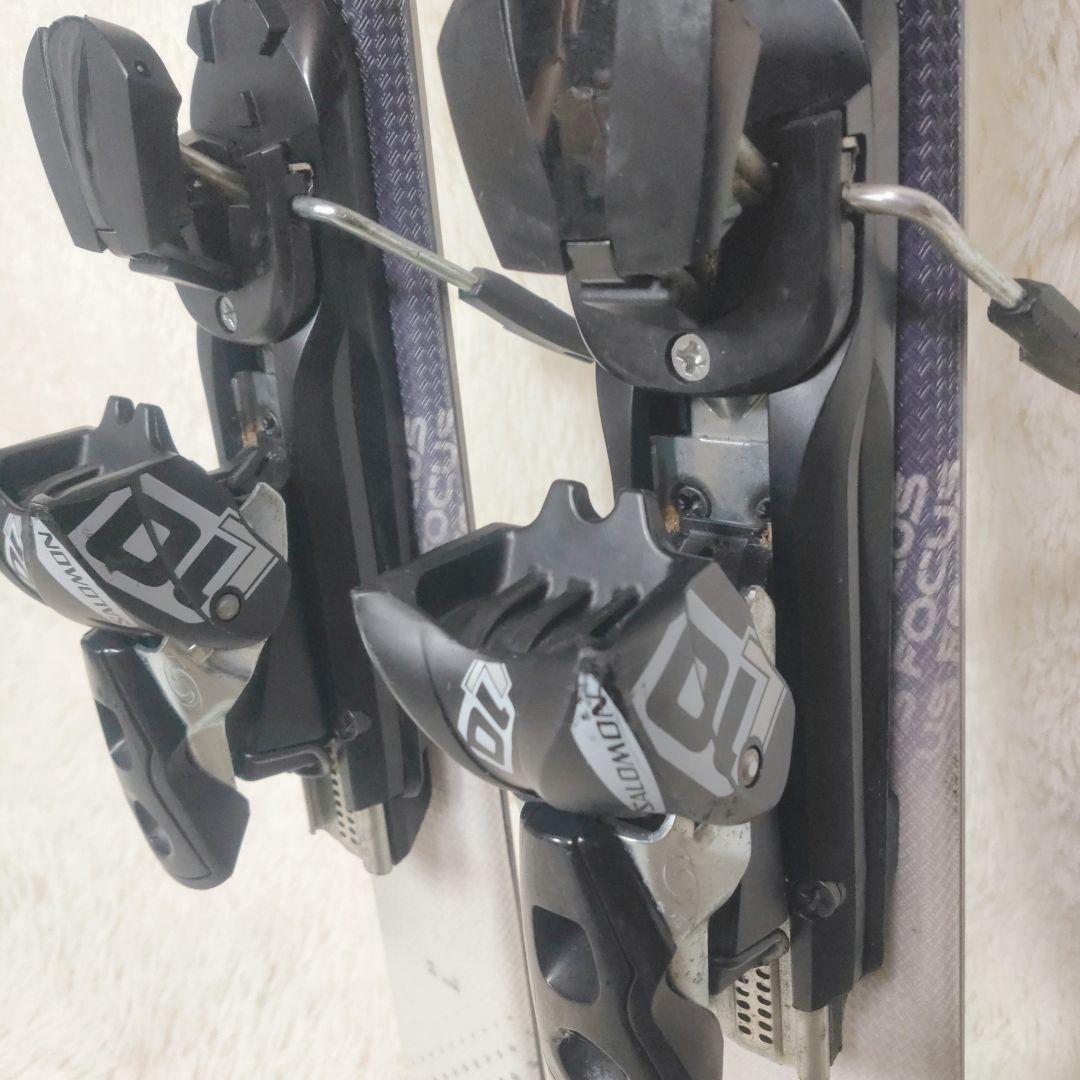 サロモン SALOMON Focus 145cm ショートカービングスキーセット