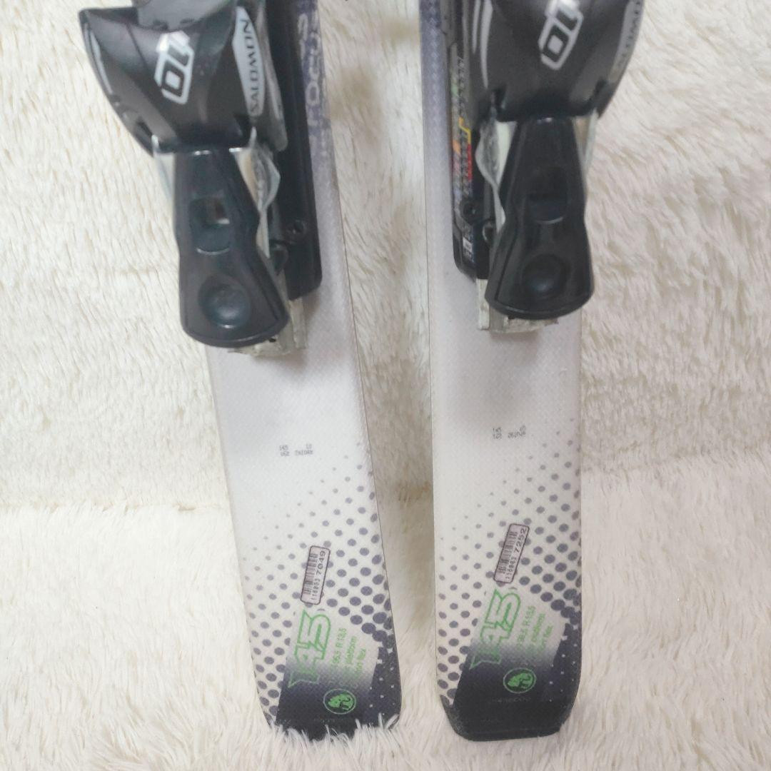 サロモン SALOMON Focus 145cm ショートカービングスキーセット