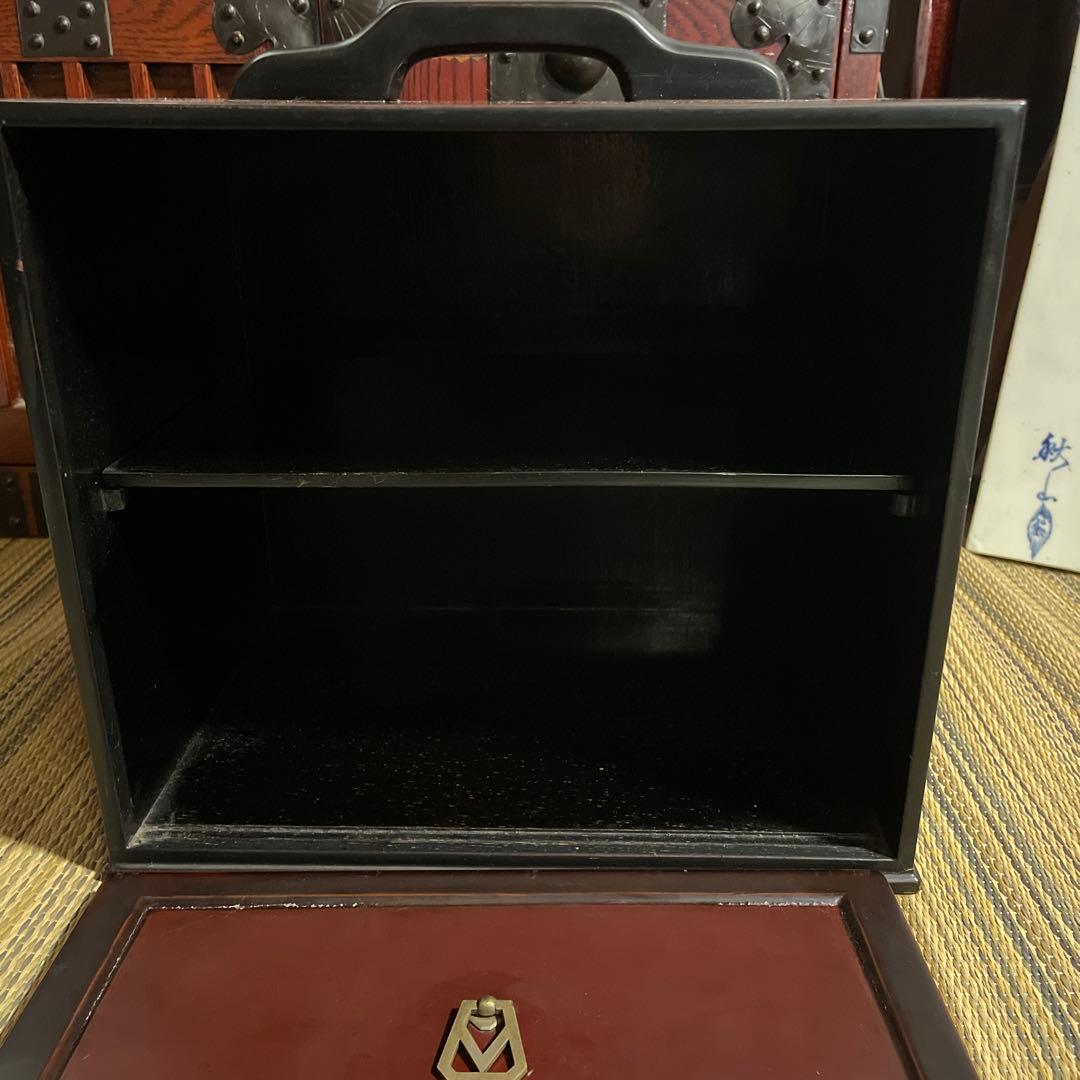 KIHO旅箪笥　旅箪笥 茶道具入れ　御棚 飾り棚　アンティーク