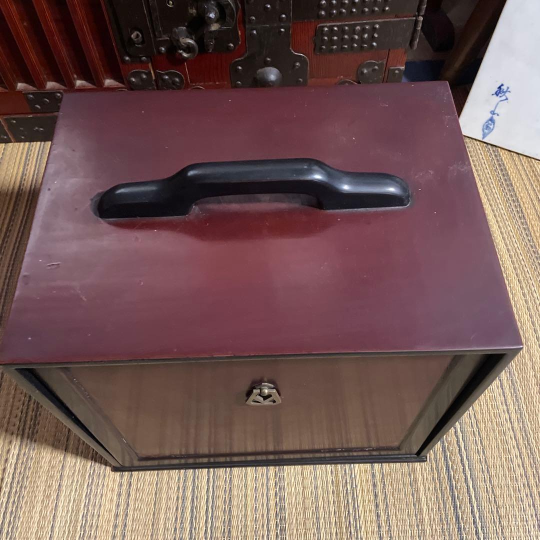 KIHO旅箪笥　旅箪笥 茶道具入れ　御棚 飾り棚　アンティーク