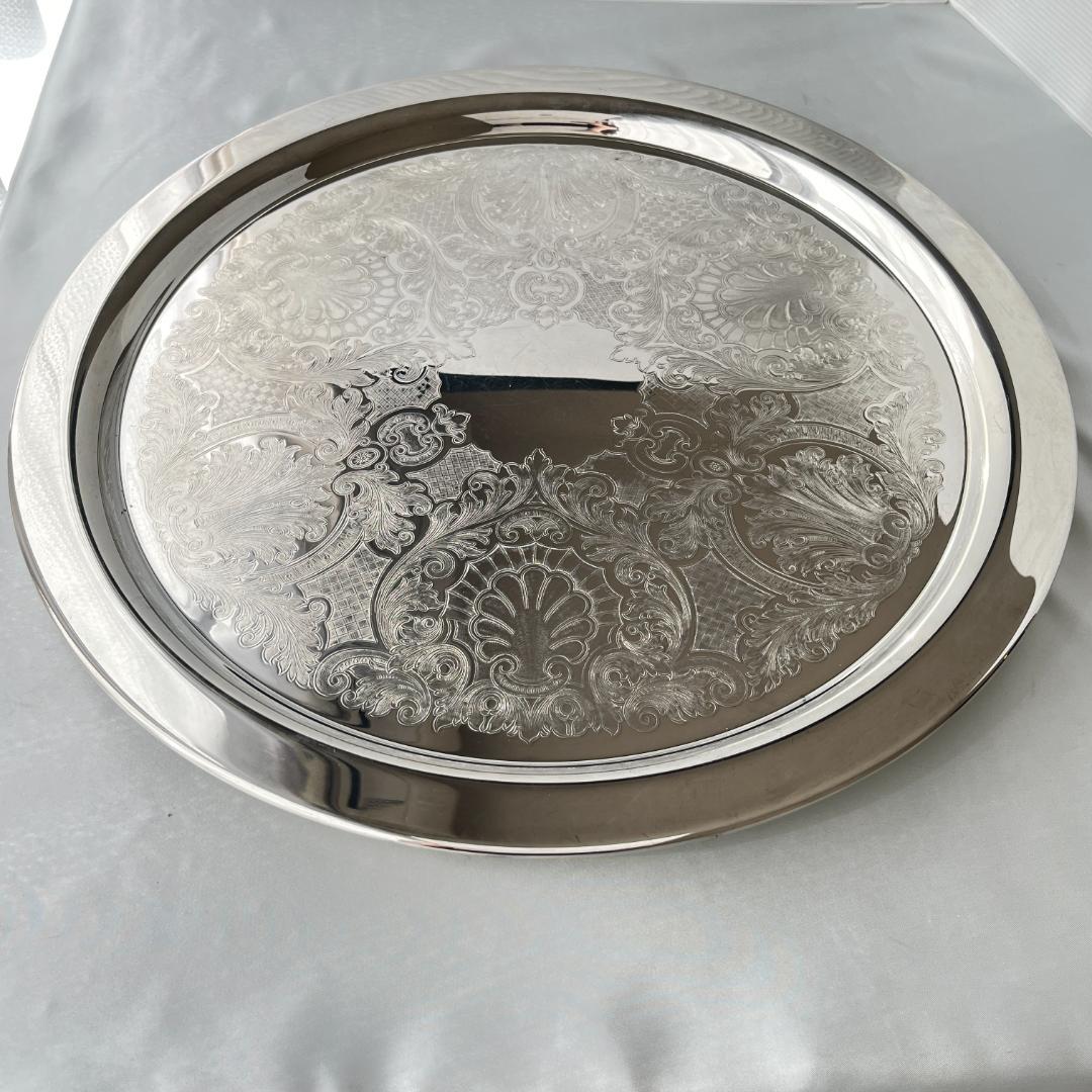 【KENT】ギャラリートレー / センターピース　48cm 特大サークル