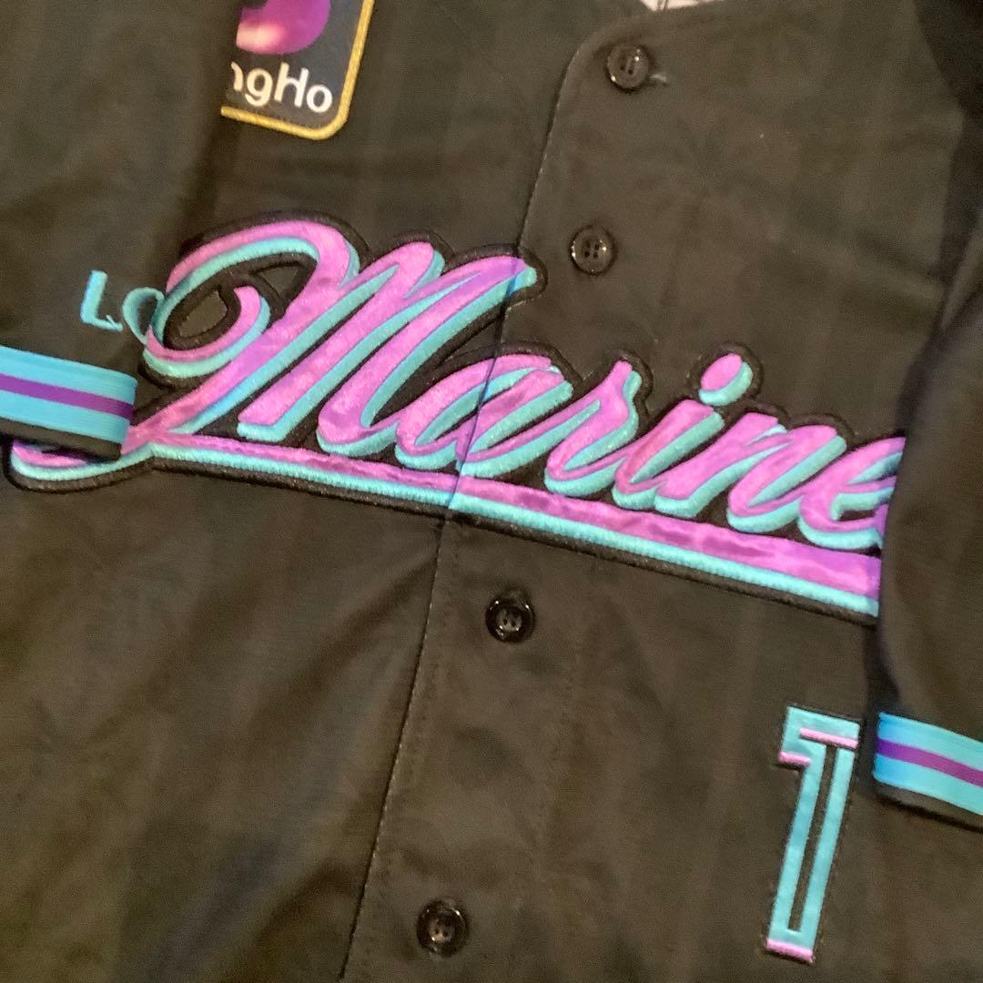 千葉ロッテマリーンズ　藤原恭大　ブラックサマーユニフォーム　Lサイズ