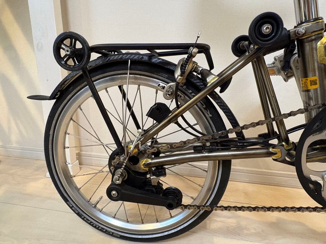 BROMPTON ブロンプトン 希少色 RAW 6段変速 sハンドル