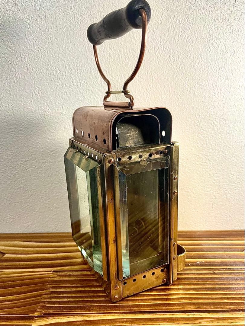 【極希少】C. Beuttenmüller&Coビンテージランタン3面プリズム