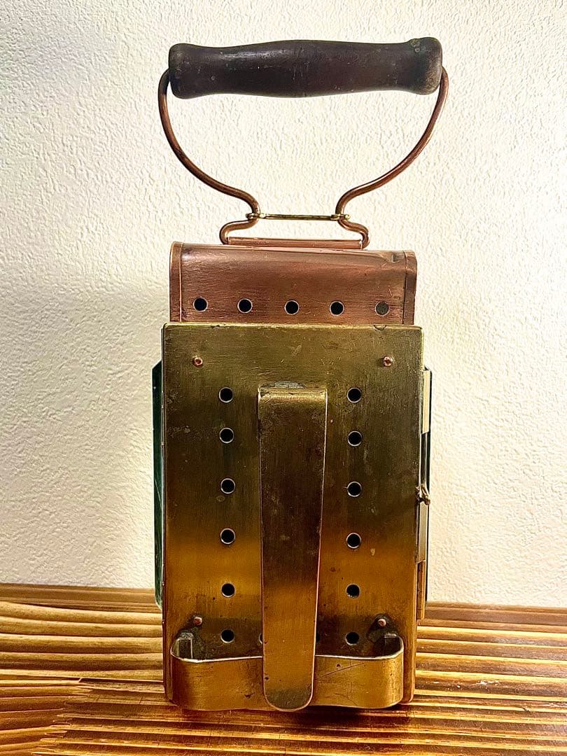 【極希少】C. Beuttenmüller&Coビンテージランタン3面プリズム