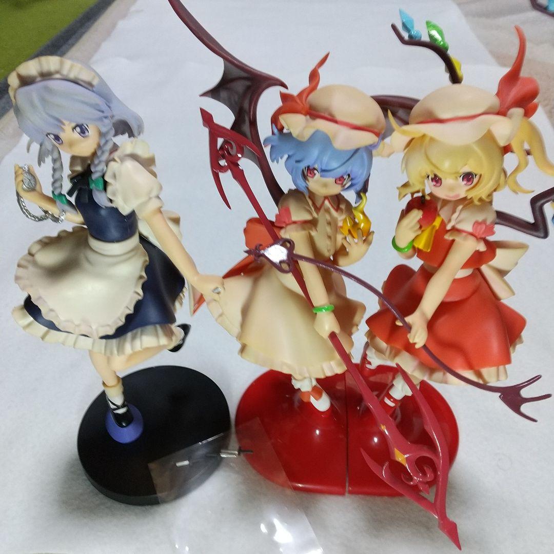 東方project レミリア フランドール 十六夜咲夜 フィギュア