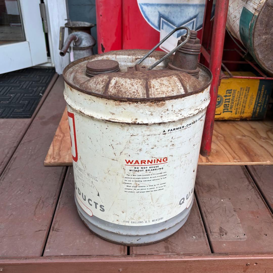 USA VINTAGE 1960s FS Services 5ガロン缶