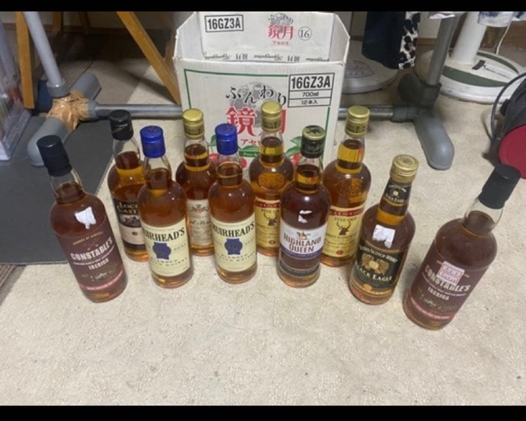 サンバレード ウイスキー 10本セット