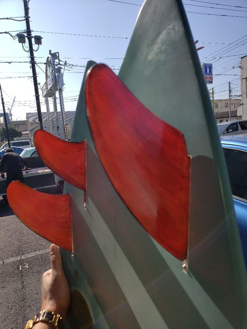 激レアryanlovelace5'9アシメoriginalフィンツインフィッシュ