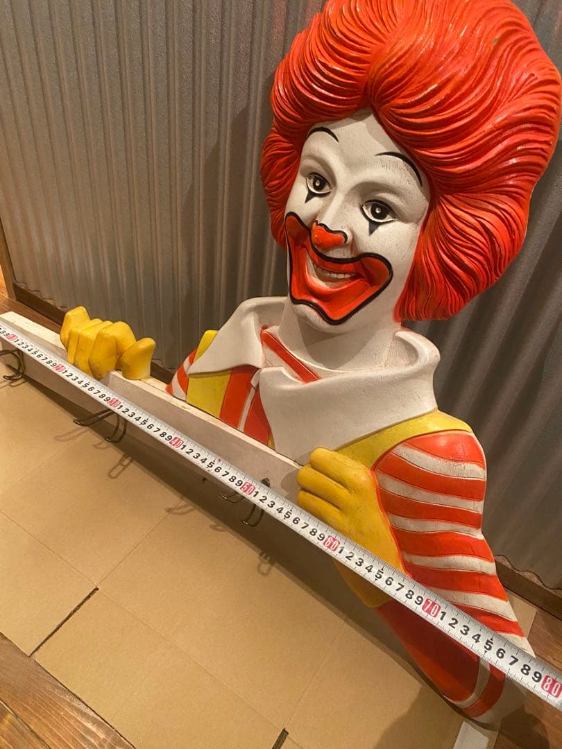 激レア！70s ヴィンテージ ロナルド　マクドナルド ストアディスプレイ