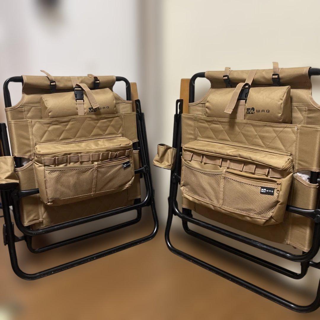 WAQ Reclining Low Chairリクライニングローチェア2脚セット