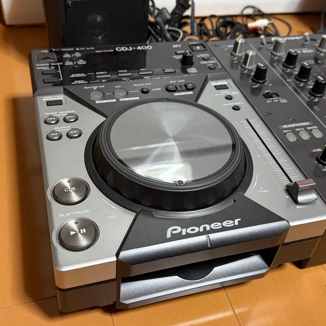 Pioneer パイオニア CDJ-400 x2 & DJM-400 セット