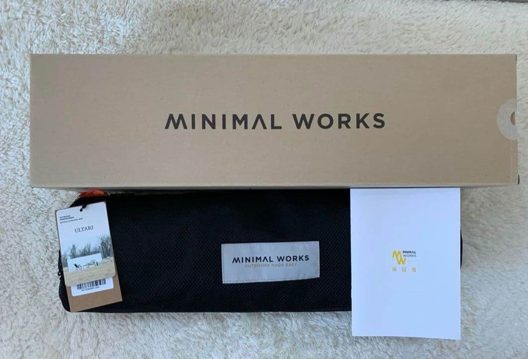 新品　ミニマルワークス　 ウルタリ　ULTARI ブラック