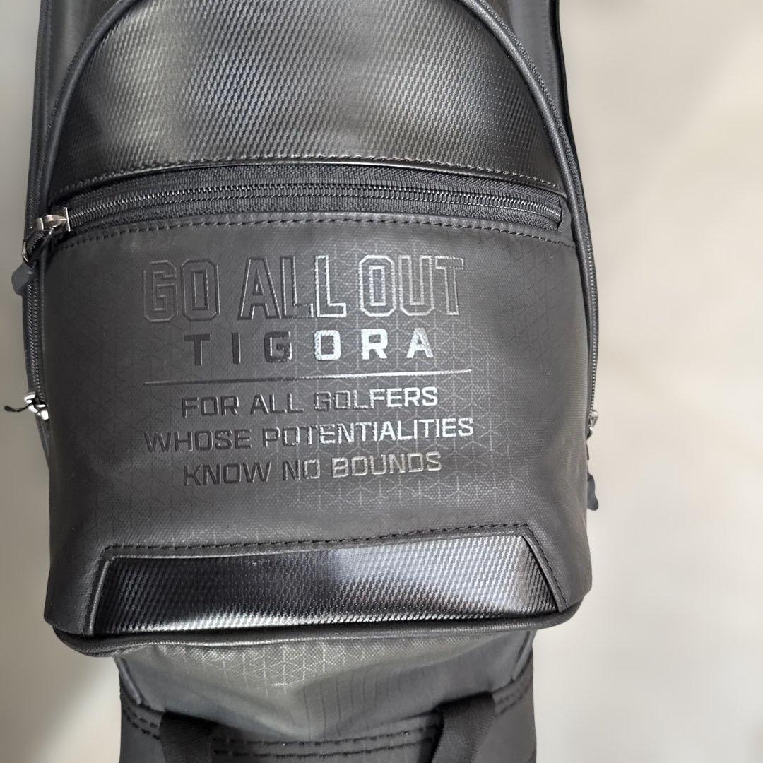 美品　キャディバッグ ティゴラ軽量 ゴルフ TIGORA