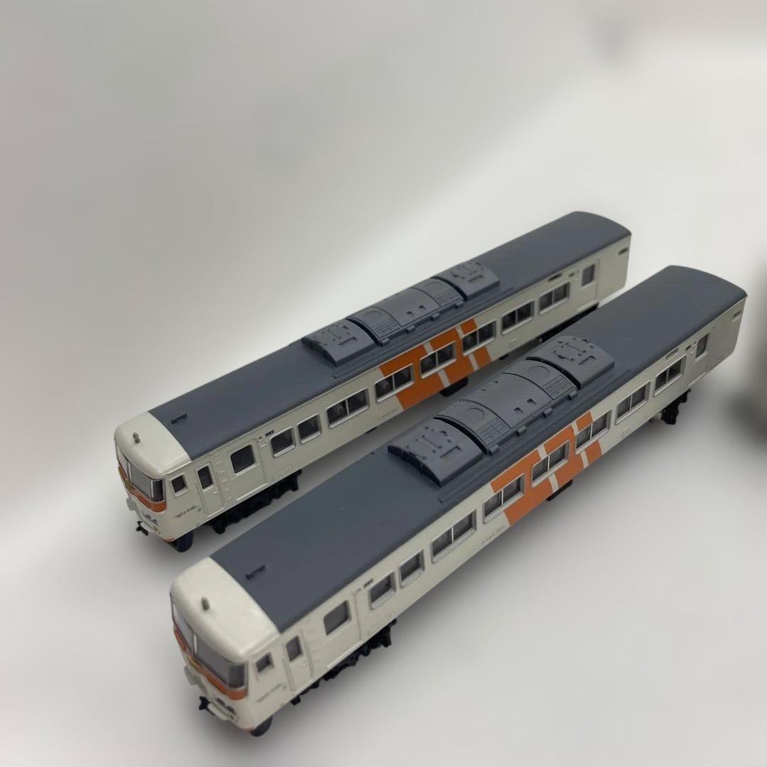 【nr/1.31/3】Nゲージ 鉄道模型国鉄185系試案塗装朱編成 7両セット