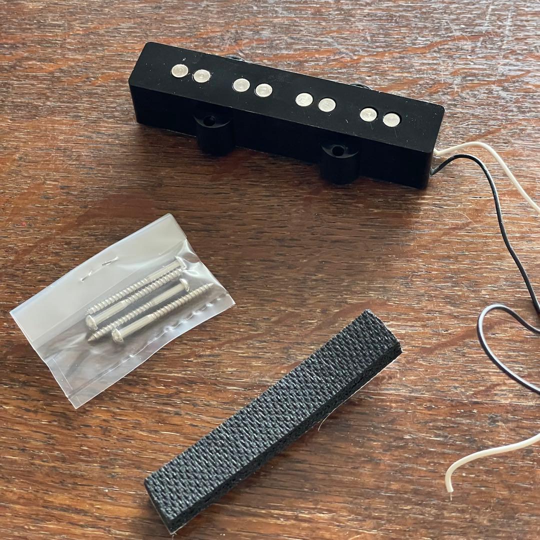 ベースピックアップ(ジャズベース用　ネック、ブリッジ2コセット)