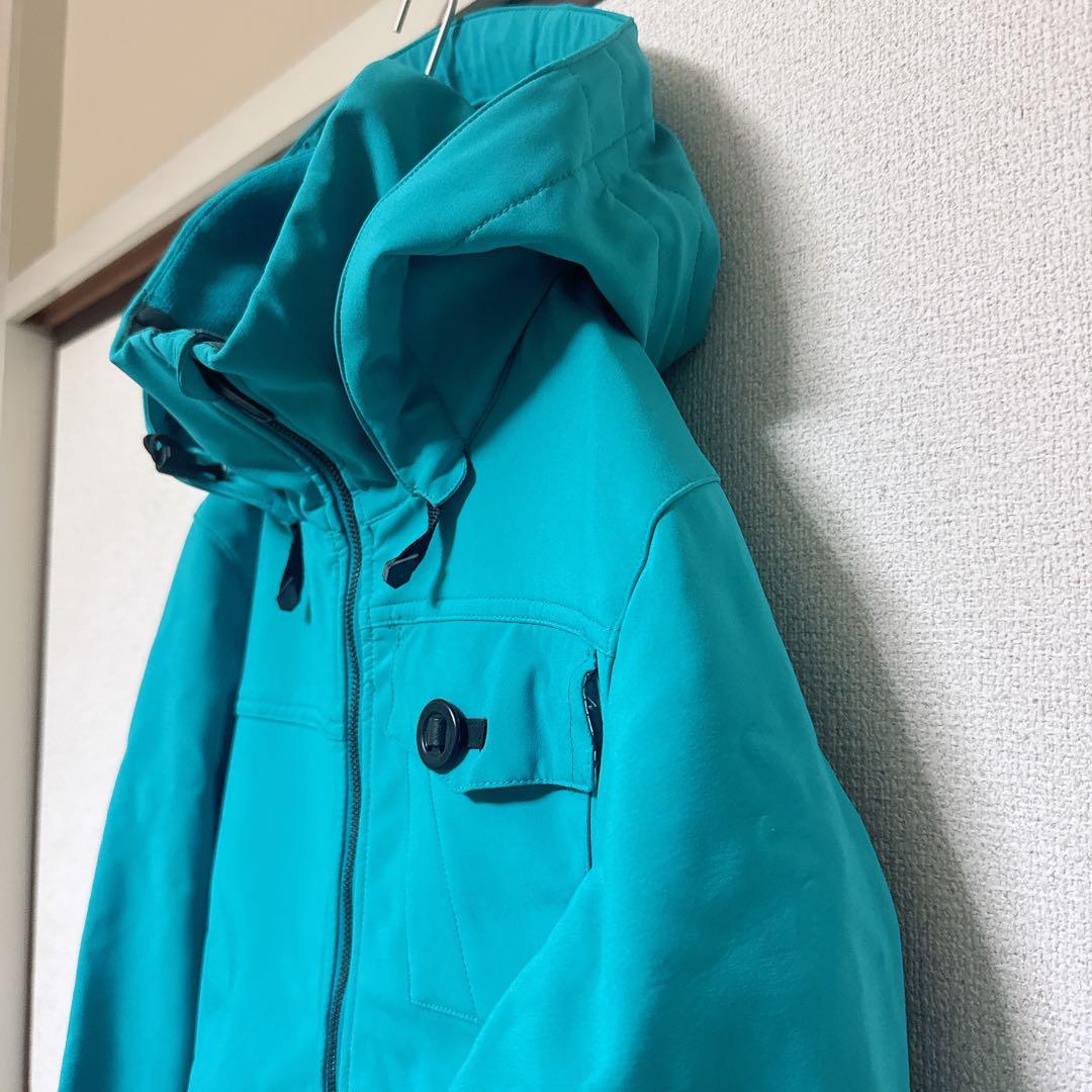 VOLCOM ボルコム【L】ターコイズ スノーボードウェア レディース 裏起毛