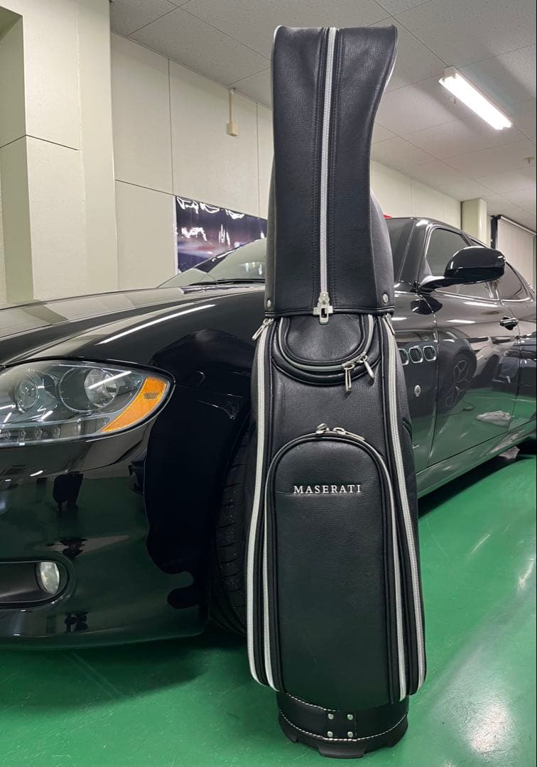 Maserati ゴルフキャディバッグ ブラック