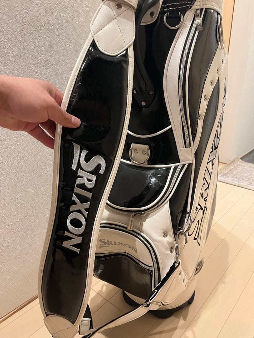 Srixon キャディバッグ ホワイト・ブラック