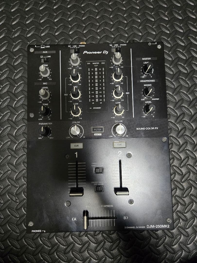 Pioneer DJ、DJM-250MK2 、PLX-500×2、セット