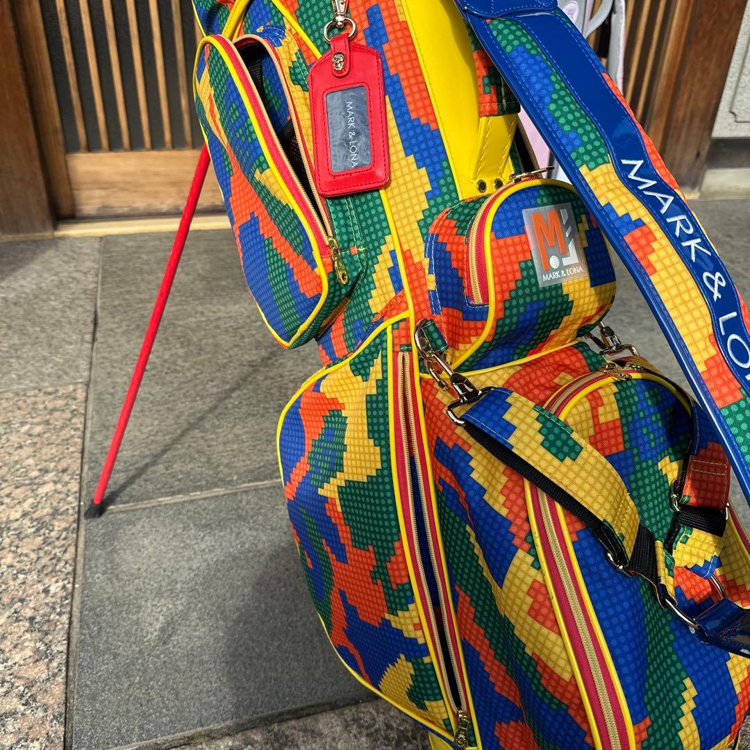 くりぼうMARK & LONA カラフルキャディバッグ