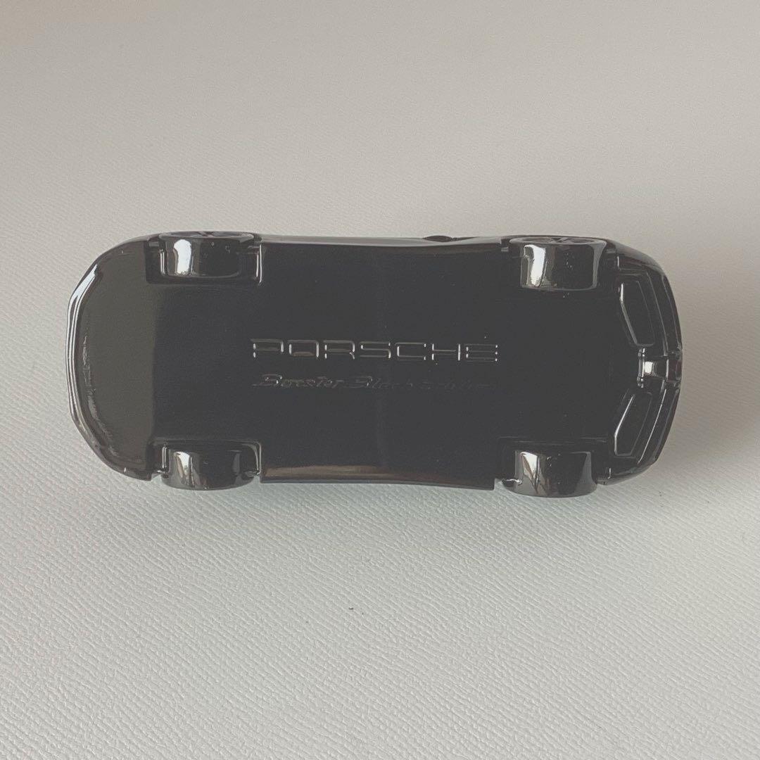 ポルシェ ボクスター ブラックエディション メタルペーパーウエイト　1/43