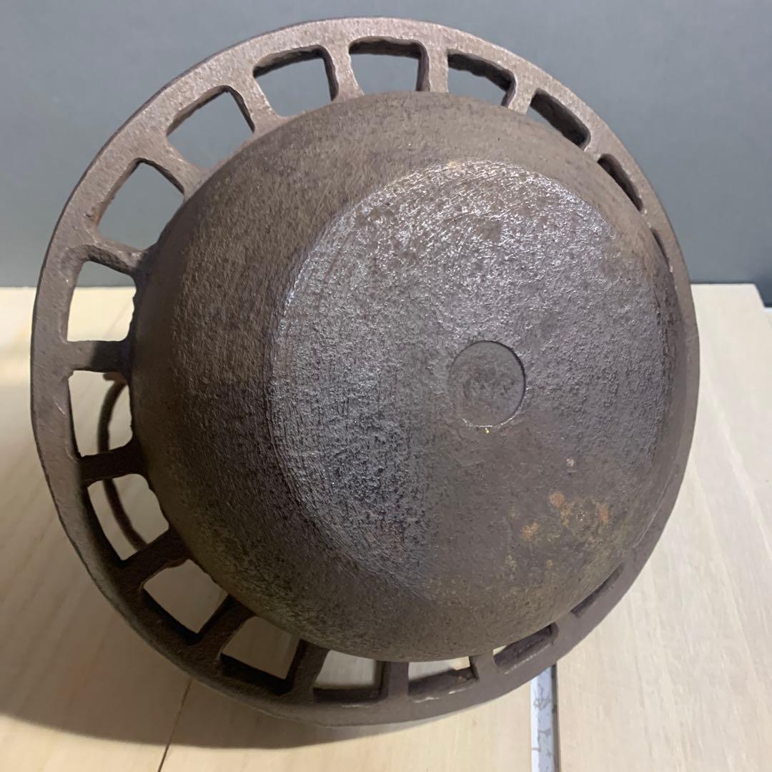 門脇喜平　車軸釜　共箱