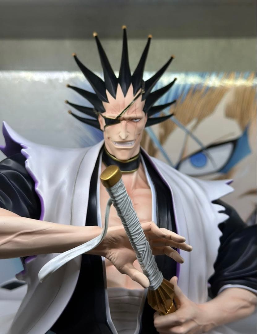 ブリーチ BLEACH 更木剣八 草鹿やちる ガレージキット フィギュア