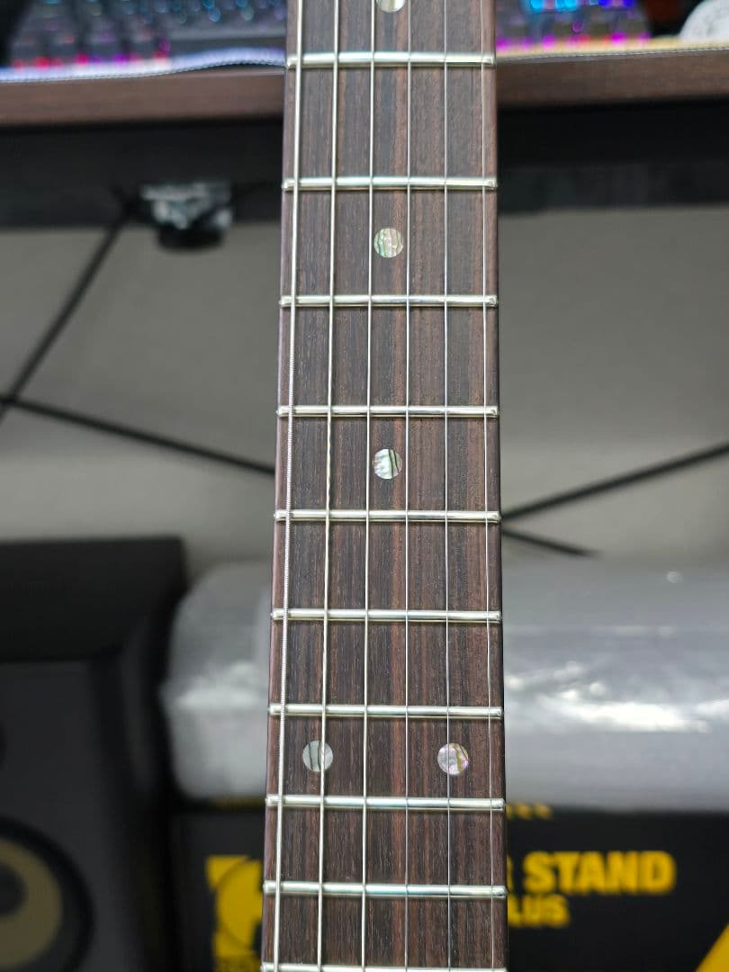 ギター T's Guitars DST24 Solid Ash Trans White