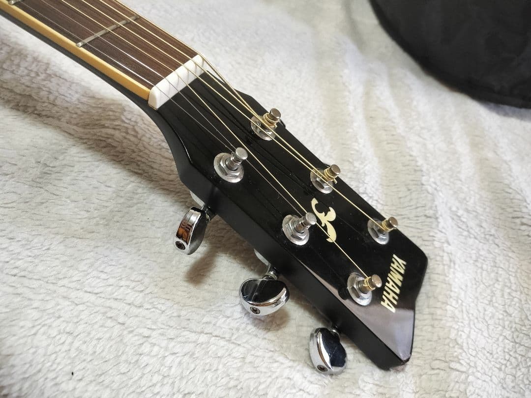 YAMAHA FG-720S BL TOP単板 ケースオマケ多数付き 難あり