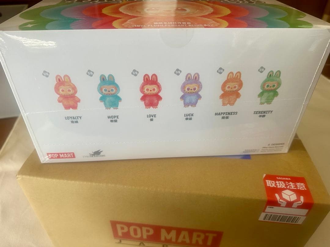 新品未開封　正規品　ラブブ　LABUBU エナジー　アソートボックス