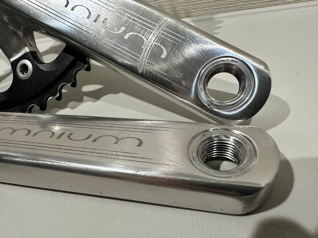 SRAM Omnium シルバー　165mm 廃盤品