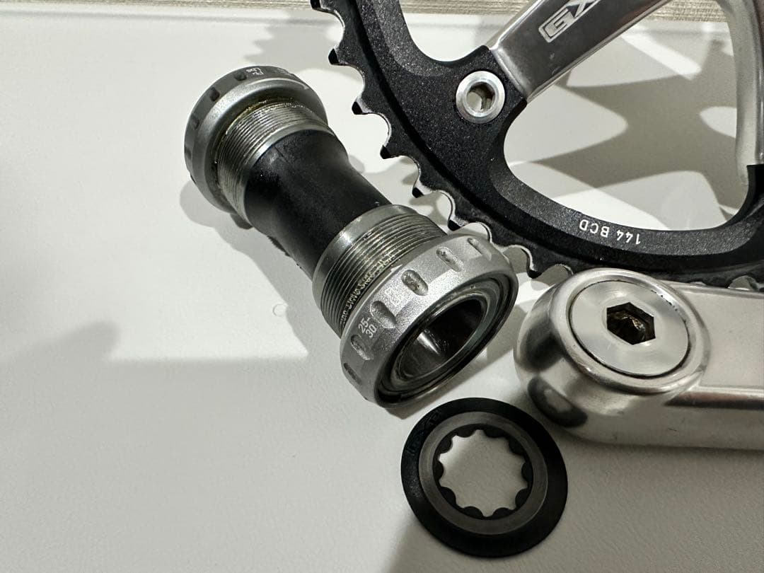 SRAM Omnium シルバー　165mm 廃盤品