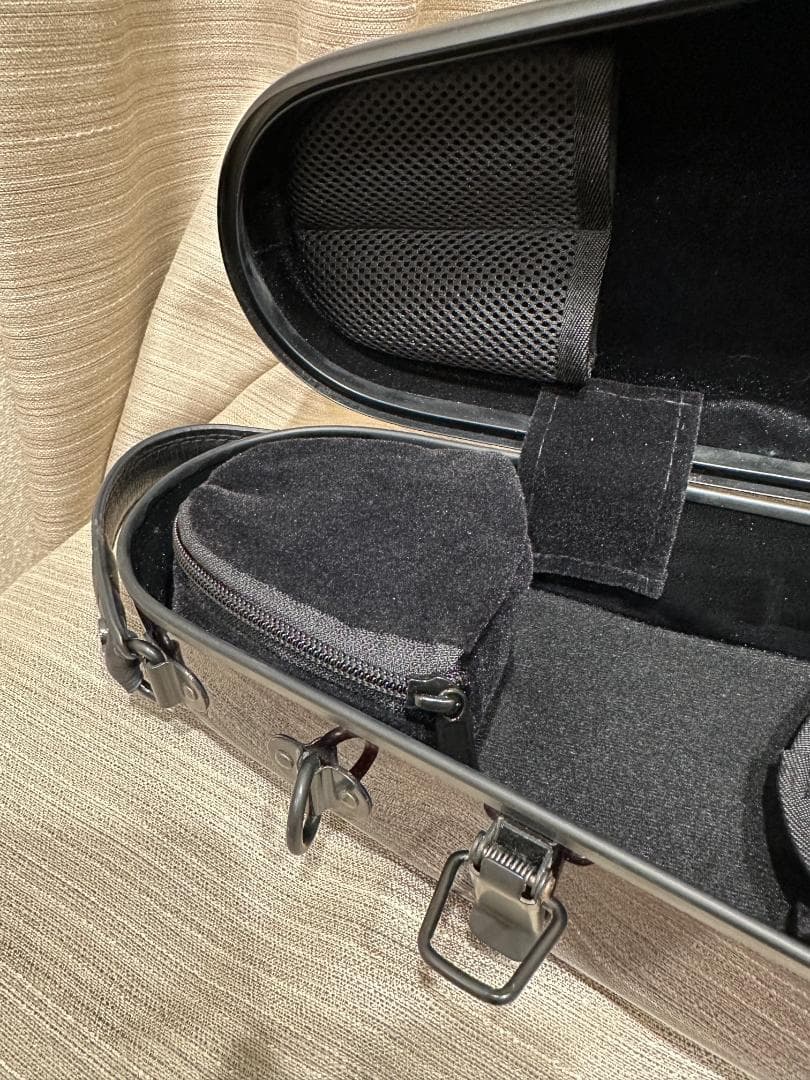 【カーボンマック】バイオリンケース CFV-2 スリム ワインレッド 中古