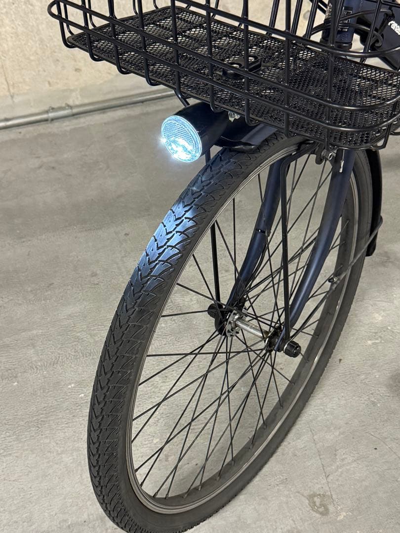 世田谷区 Panasonic 電動アシスト自転車 ネイビー