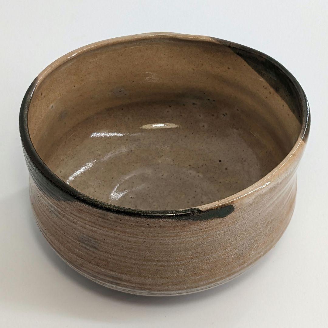 岡山県重要無形文化財 黒井一楽 虫明焼 茶盌 共箱 抹茶碗 抹茶茶碗 茶道具