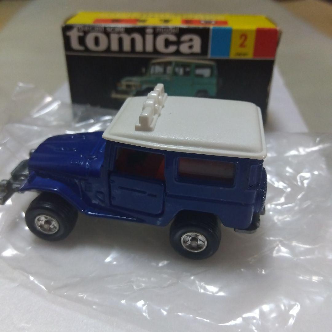 トミカ黒箱　トヨタ ランドクルーザー1/60　日本製　高島屋特注カラー　フタ３枚
