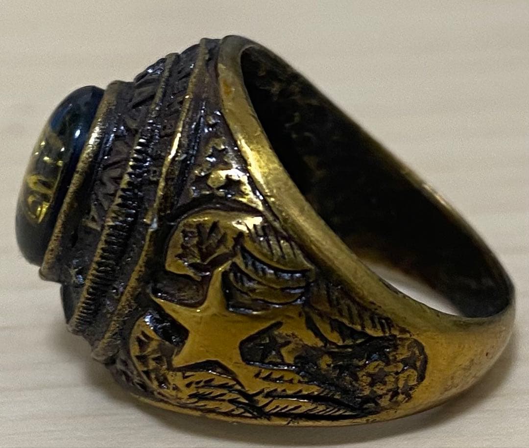 矢沢永吉 ビンテージ カレッジリング☆THE E.YAZAWA☆FAMILY