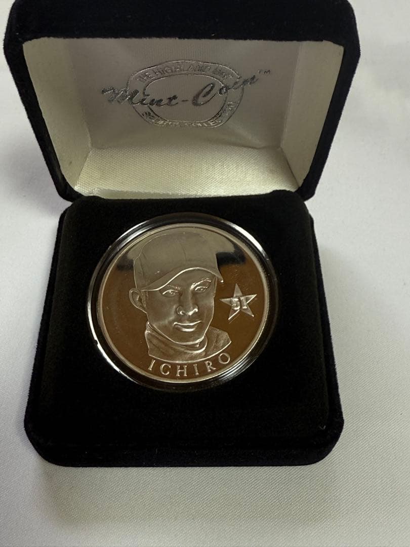 ICHIROイチロー 純銀　記念　 .999ファインシルバー　殿堂入り