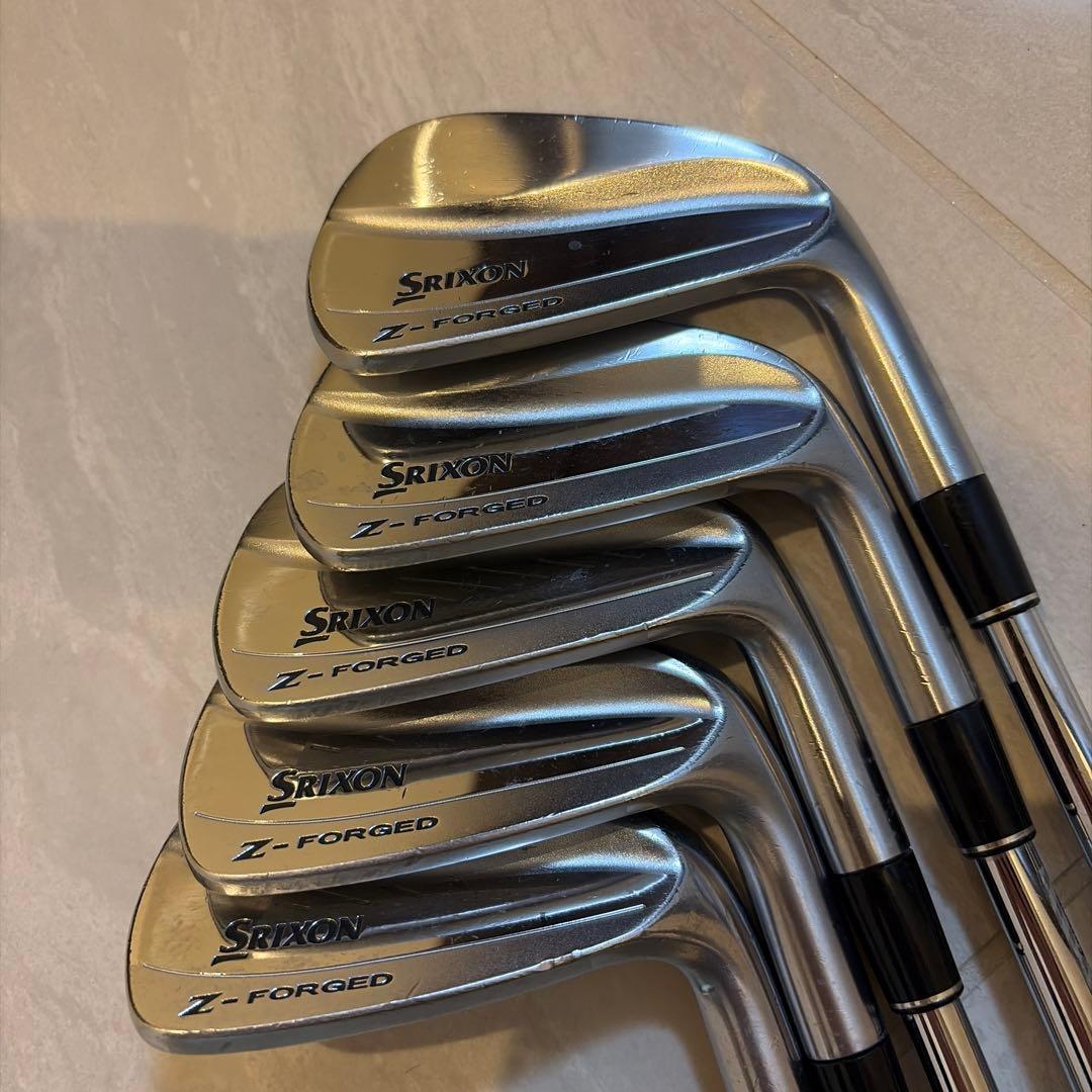 Srixon Z-Forged アイアンセット マッスルバック　P〜６番