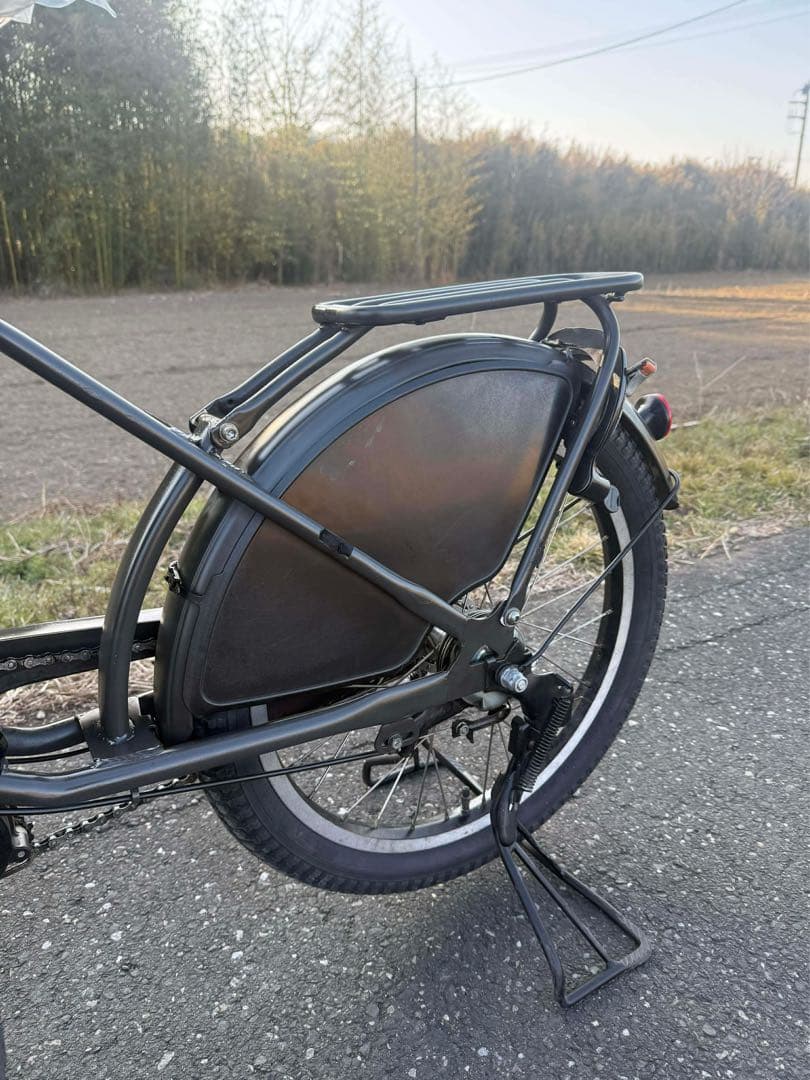 電動アシストヤマハ自転車 シティタイプ 黒
