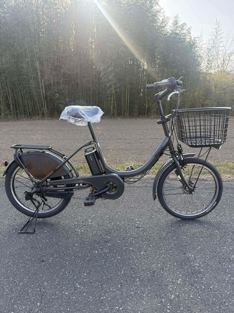 電動アシストヤマハ自転車 シティタイプ 黒