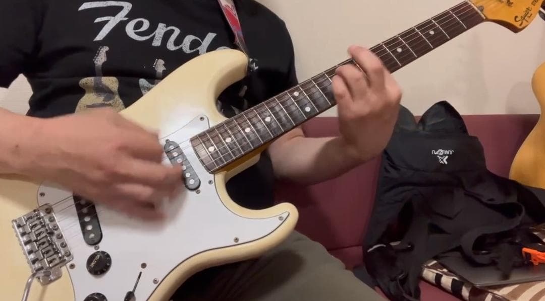 ジャンク品Squier CST-50 JVシリアル 1983年製　演奏動画あり！