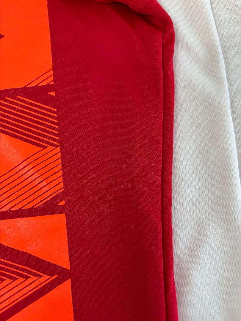 ASICS バレーボールユニフォーム 赤 8 SEKITA